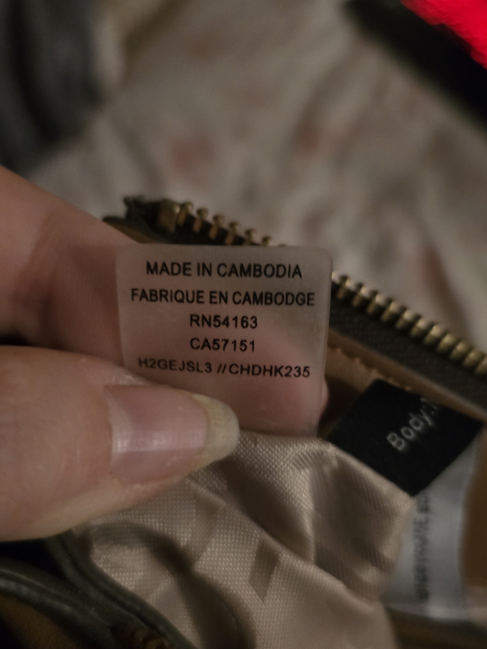 Vintage Calvin Klein Brown Shoulder Bag with Gold Chain and Monogram Print - Picture 6 of 6
